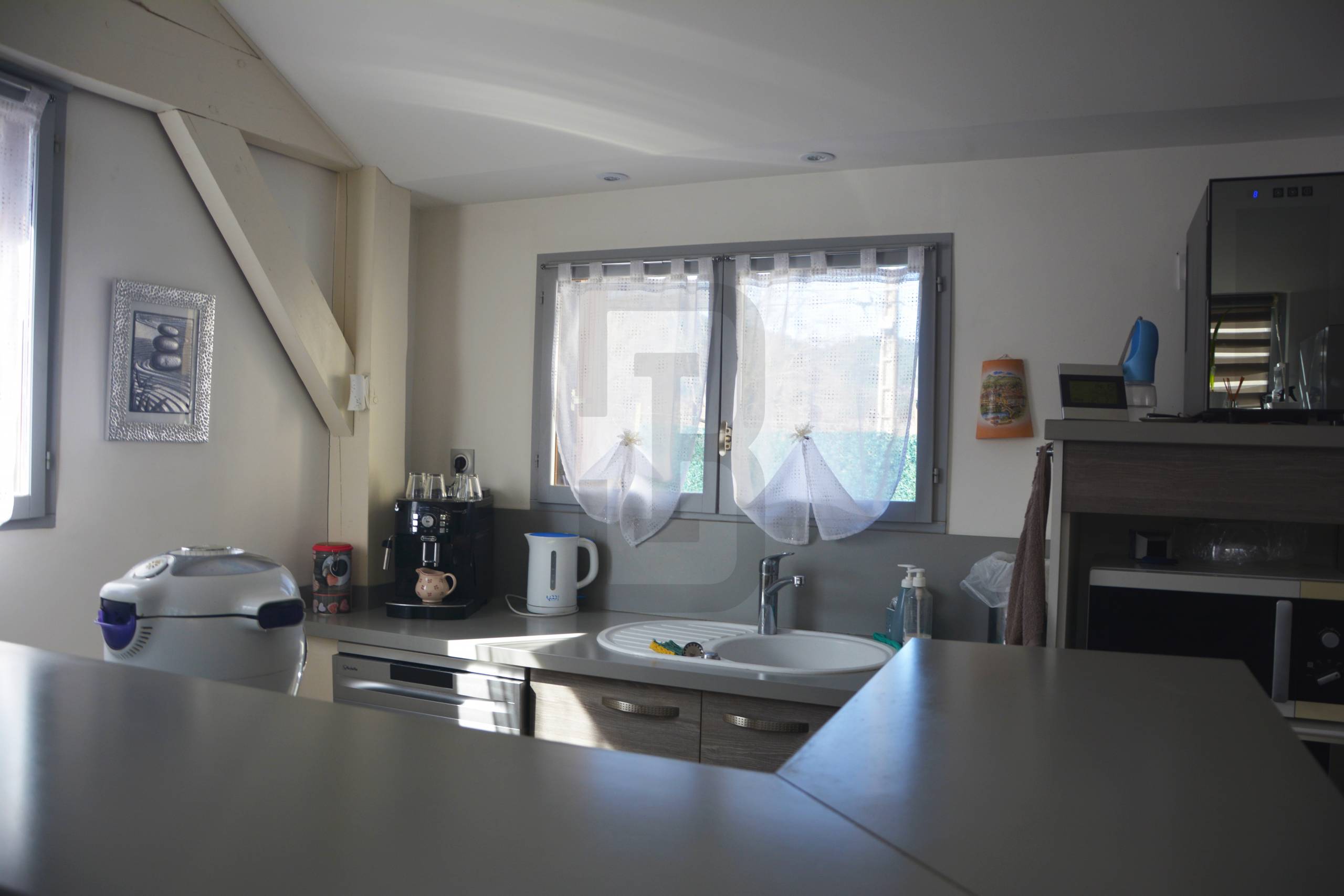 Ensemble immobilier à Quillan, composé de 2 logements (une maison avec un garage + un studio indépendant avec terrasse).