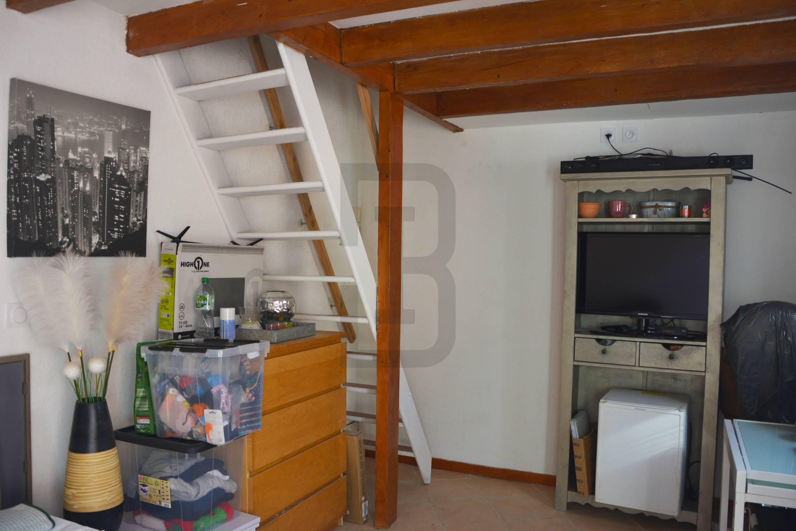 Ensemble immobilier à Quillan, composé de 2 logements (une maison avec un garage + un studio indépendant avec terrasse).